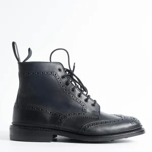 Men Tricker's Combat Boots* - Combat Boot - Black Stow - Dainite