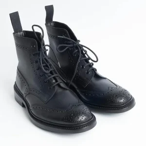 Men Tricker's Combat Boots* - Combat Boot - Black Stow - Dainite