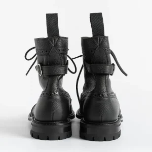 Women Tricker's Combat Boots* - L7565 - Amphibian - Maria - Black