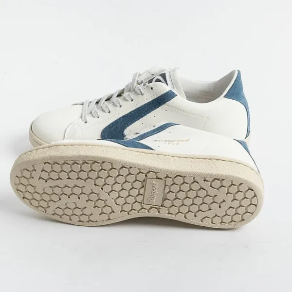 Women VALSPORT 1920 Sneakers*Valsport - Tournament Sneakers - Vt2056W - White Baltic Blue