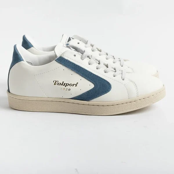 Women VALSPORT 1920 Sneakers*Valsport - Tournament Sneakers - Vt2056W - White Baltic Blue