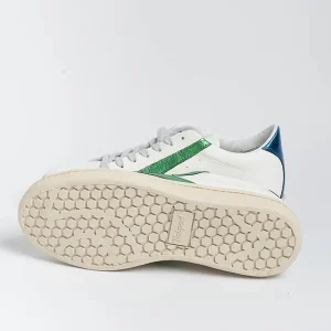 Women VALSPORT 1920 Sneakers*Valsport - Tournament Sneakers - Vt2210W - White Green Bluette