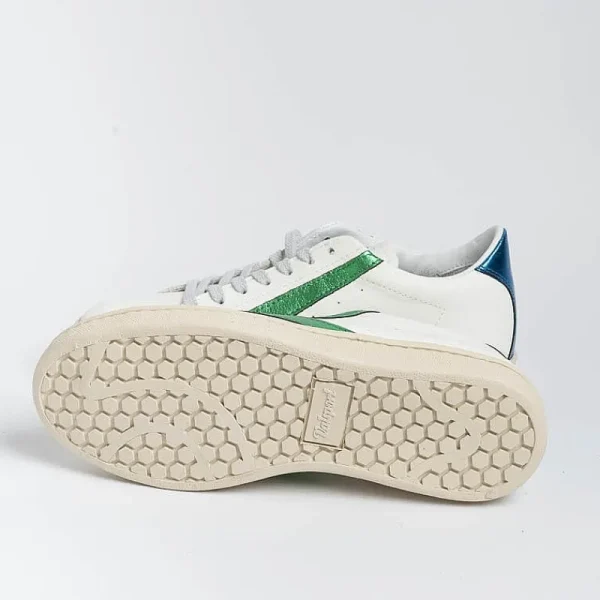 Women VALSPORT 1920 Sneakers*Valsport - Tournament Sneakers - Vt2210W - White Green Bluette