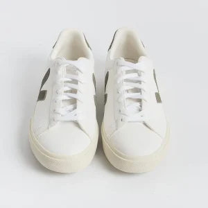 Men VEJA - Collezione Uomo Sneakers*Veja - Campo Sneakers - White Green Khaki