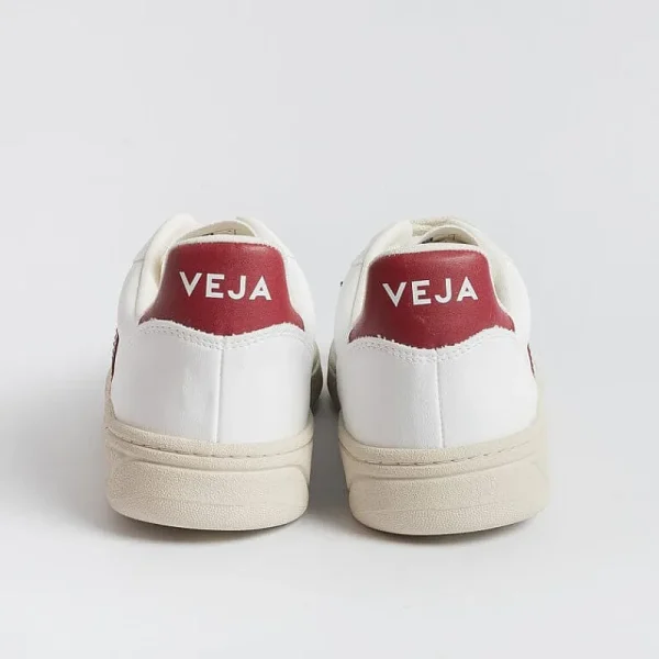 Men VEJA - Collezione Uomo Sneakers*Veja - Sneakers - V 10 - White Bordeaux