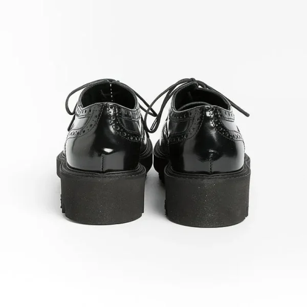 Women POESIE VENEZIANE Derby And Oxford Shoes*Venetian Poems - Laced - Fsl25 - Black Abrasive