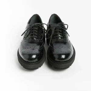 Women POESIE VENEZIANE Derby And Oxford Shoes*Venetian Poems - Laced - Fsl25 - Black Abrasive