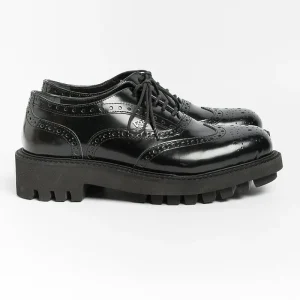 Women POESIE VENEZIANE Derby And Oxford Shoes*Venetian Poems - Laced - Fsl25 - Black Abrasive