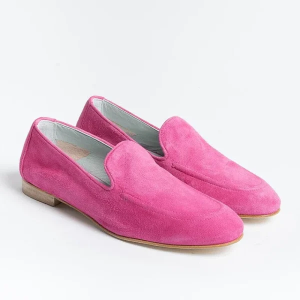 Women POESIE VENEZIANE Loafers*Venetian Poems - Moccasin - Jja69 - Fuchsia Suede