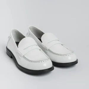 Women POESIE VENEZIANE Loafers*Venetian Poems - Moccasin - Jpg30New - White Abrasivato