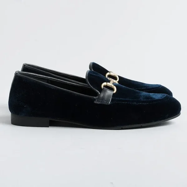 Women POESIE VENEZIANE Loafers*Venetian Poems - Moccasin - Jja65 - Bluette Velvet