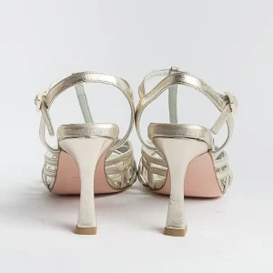 Women POESIE VENEZIANE Sandals With Heel*Venetian Poems - Sandals With Heel -B80 - Platinum