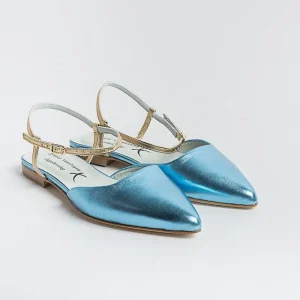 Women POESIE VENEZIANE Slingbacks*Venetian Poetry - Sling Back - Df34 - Light Blue Laminate