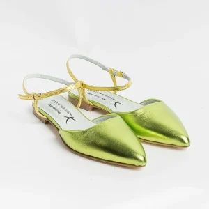 Women POESIE VENEZIANE Slingbacks*Venetian Poetry - Sling Back - Df34 - Lime Laminate