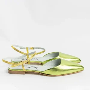 Women POESIE VENEZIANE Slingbacks*Venetian Poetry - Sling Back - Df34 - Lime Laminate