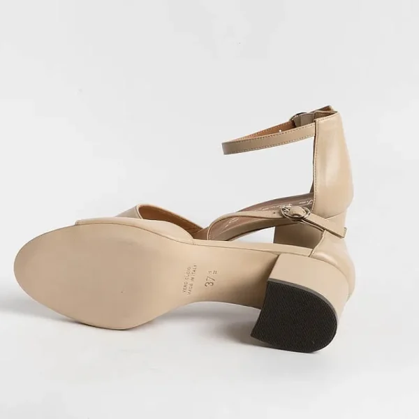 Women Via Roma 15 Sandals With Heel* - Sandals With Heels - 3065 - Nappa Nude