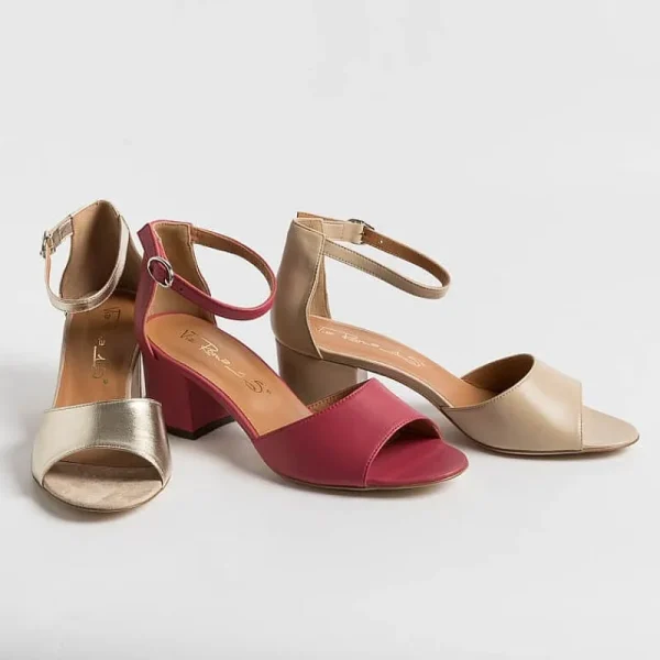 Women Via Roma 15 Sandals With Heel* - Sandals With Heels - 3065 - Nappa Nude