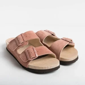 Women WUD Low Sandals* - Flat Sandals - Root - Cameo Pink